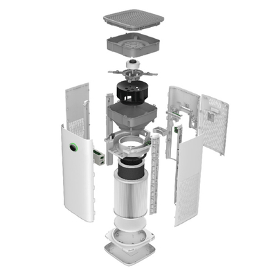 家の紫外線HEPAの空気清浄器の低雑音の3つの段階のろ過CADR 580m3/H