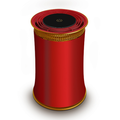 Hepaフィルターおよび活性炭フィルター21x21x31.5cmが付いている120m3/H部屋の空気清浄器