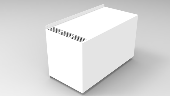 陰イオン血しょう発電機との300m3/hエレベーターの空気清浄器の壁に取り付けられた白い色